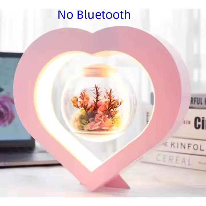 Flor Eterna com Levitação Magnética e Alto-falante Bluetooth Presente Único para Mãe, Namorada, Dia dos Namorados, Presente Romântico