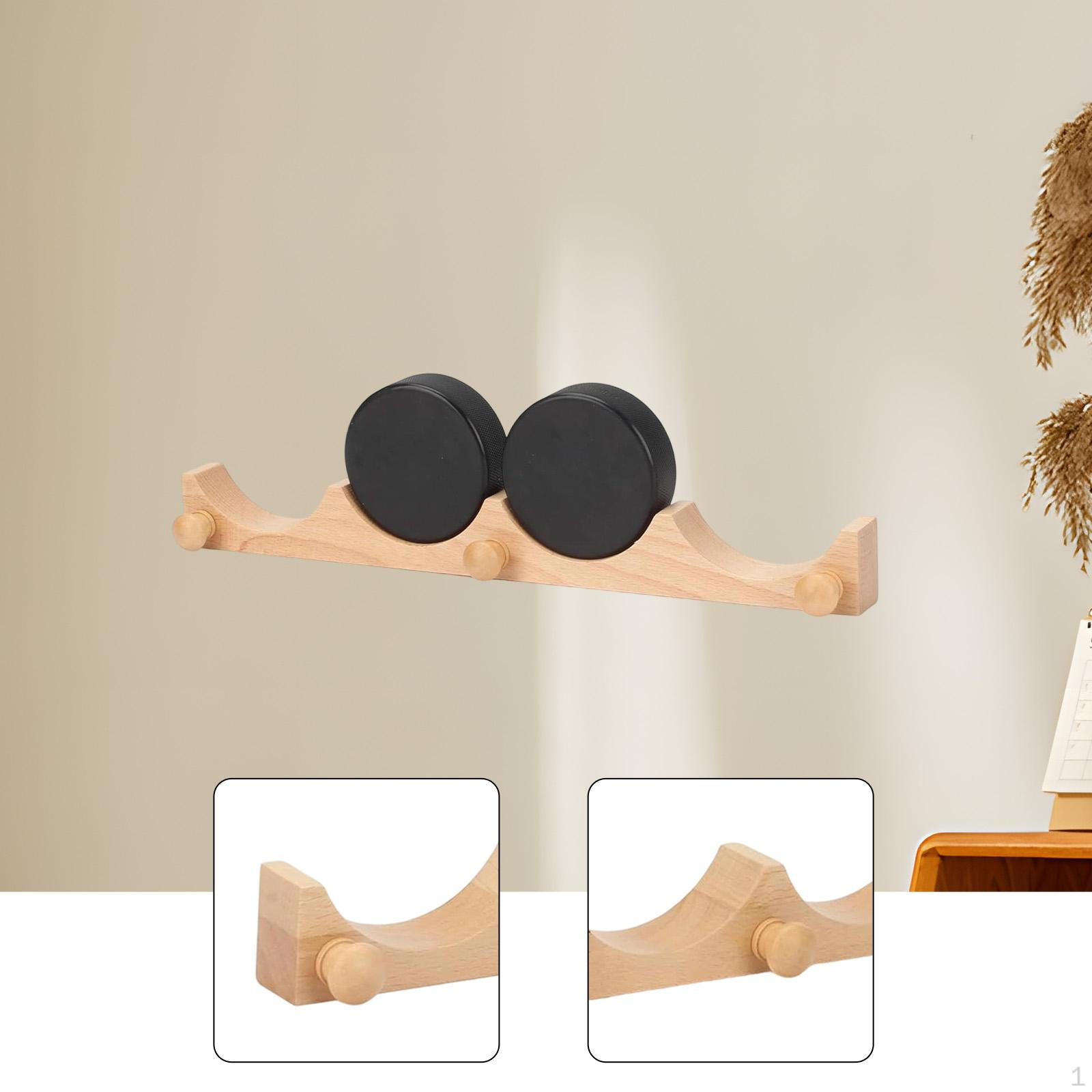 4-slot Hockey Puck Display Stand with Hooks for 1570₽