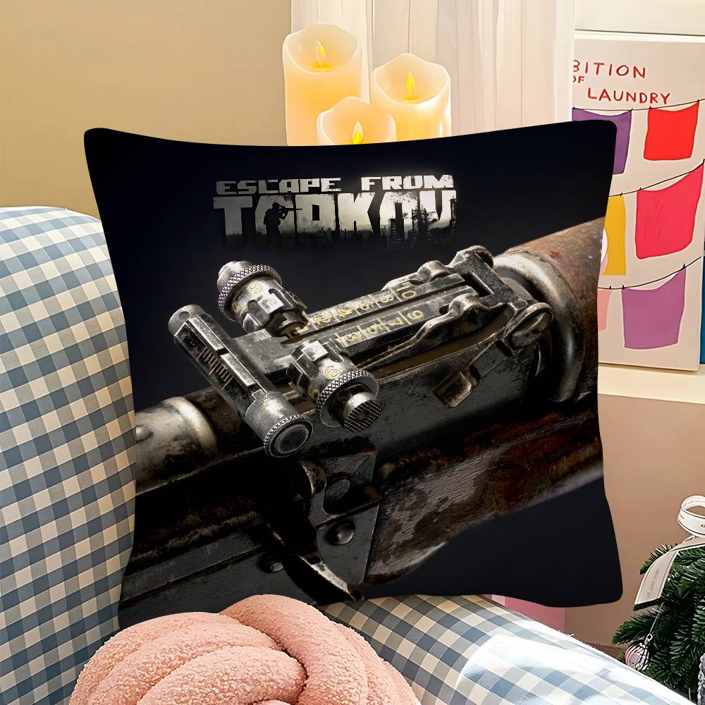 Pc Goldener Stern Flucht aus Tarkov Kissenbezug Mode Quadratischer Kissenbezug Schlafzimmer Sofa Raum Ins Dekoration Freizeit