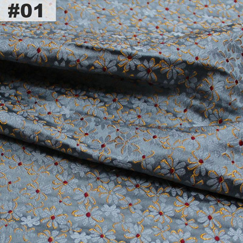 

1m Woven Damask Jacquard Brocade Fabric For Costume Hanfu Formal Dress Baby Clothes Kimono Cos Clothes Diy Sewing Accessories 100cmx75cm