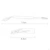 Double Head Eyelash Brush Foldable Eyebrow Styling Accessory Curler Separator