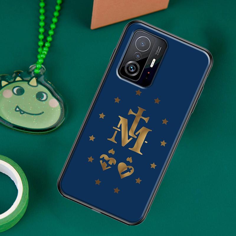 Immaculate Conception Virgin Mary Jesus Case For POCO F5 X5 X3 Pro X4 F4 GT F3 C40 Cover For Xiaomi 13 12 Lite 11T 12T Pro 12X