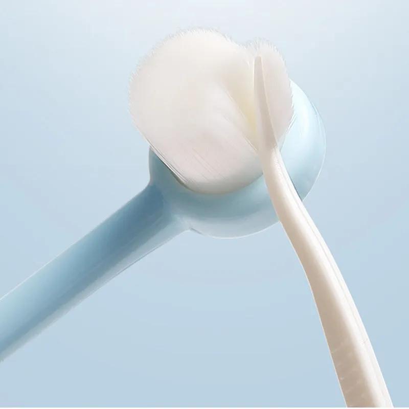 Dog Toothbrush 2pcs Set Soft Hair Dogs Teeth Brush 2pcs Pet Grooming Small Head Toothbrush for Dog Teeth Cleaning Pet Products