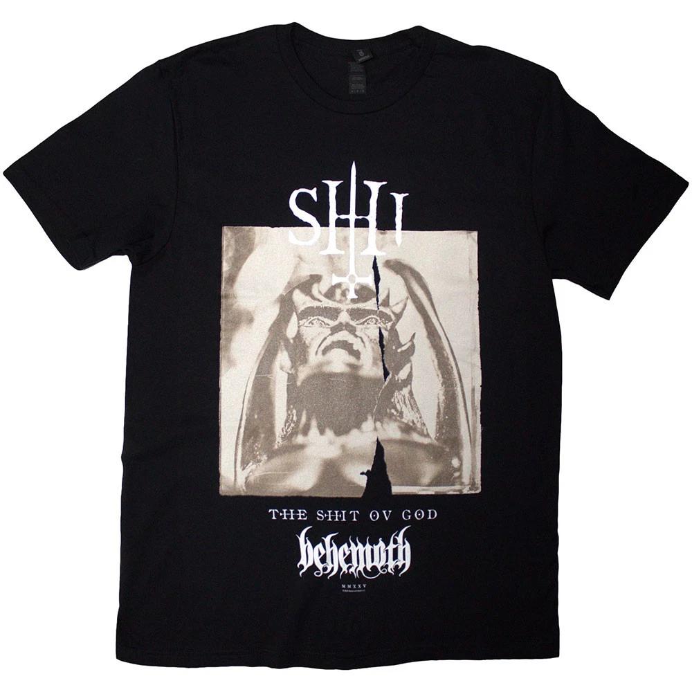 Behemoth The Shit Ov God Parchment Official Tee T-Shirt Mens S