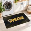 Flannel Kitchen Mat Boston Bruins Soft Area Rug Non Slip Floor Carpet Home Decoration