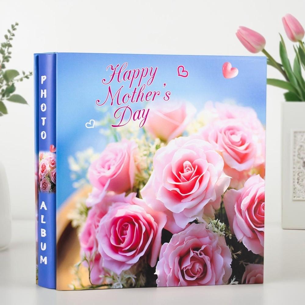 6 Zoll 500 Taschen Scrapbook-Album Laminierte Einsteck-Fotoalben Fotoaufbewahrung Aufbewahrung für Zuhause
