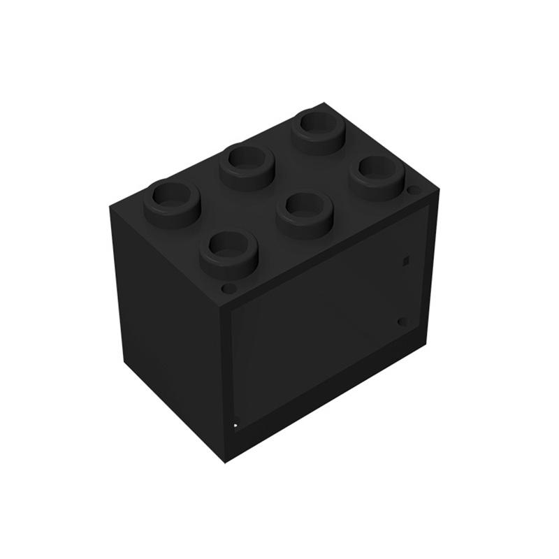 Non-Toxic Moc 10Pcs 92410 2X3X2 Cabinet Building Blocks Kit Container Cupboard Hollow Particle Diy Idea Toys Children Birthday Kid Gifts