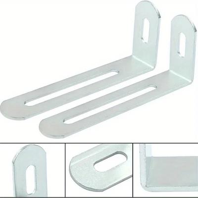 10/20 Pieces of Stainless Steel Adjustable Angle Bracket - Right Angle Furniture Connector and Shelf Support Fixing Parts