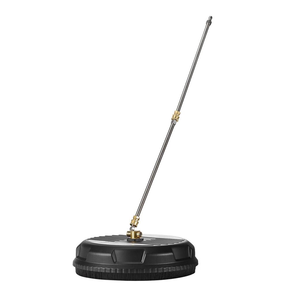 15" Pressure Washer Surface Cleaner 3000 Max PSI Plastic 2 Extended Wands