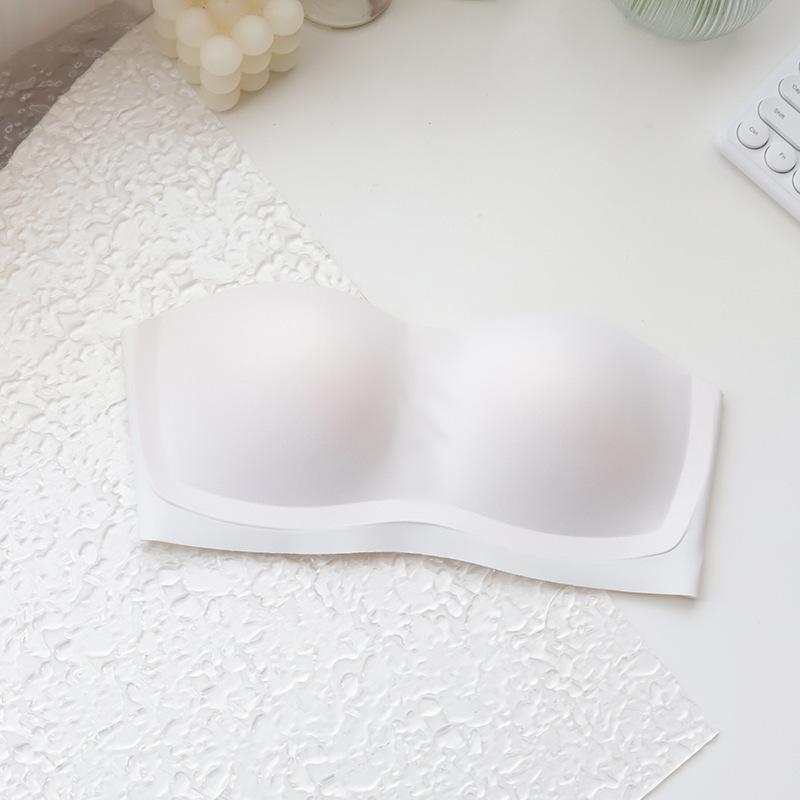 Strapless Underwear Women Gather Small Breasts, Non-slip Chest Wrapping, Anti-light and Seamless Tube Top, Invisible Back Bra Cover