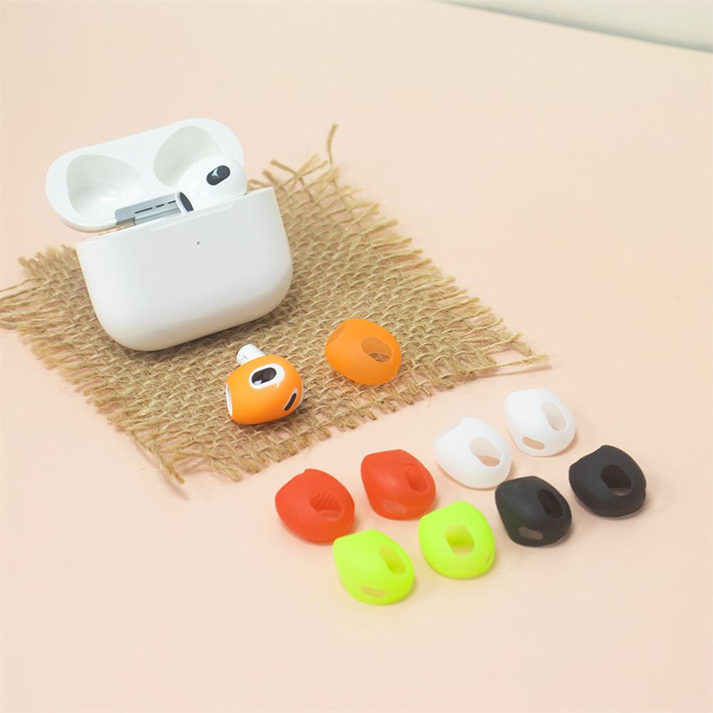 Kolip 5 Pairs Silicone Ear Caps Ear Cover Tips Dustproof Earmuffs Compatible For Airpods 3 Bluetooth-compatible Headphones