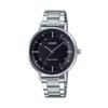 Analog Quartz Ladies Wristwatch LTP-VT03D-1B Black Metal Band