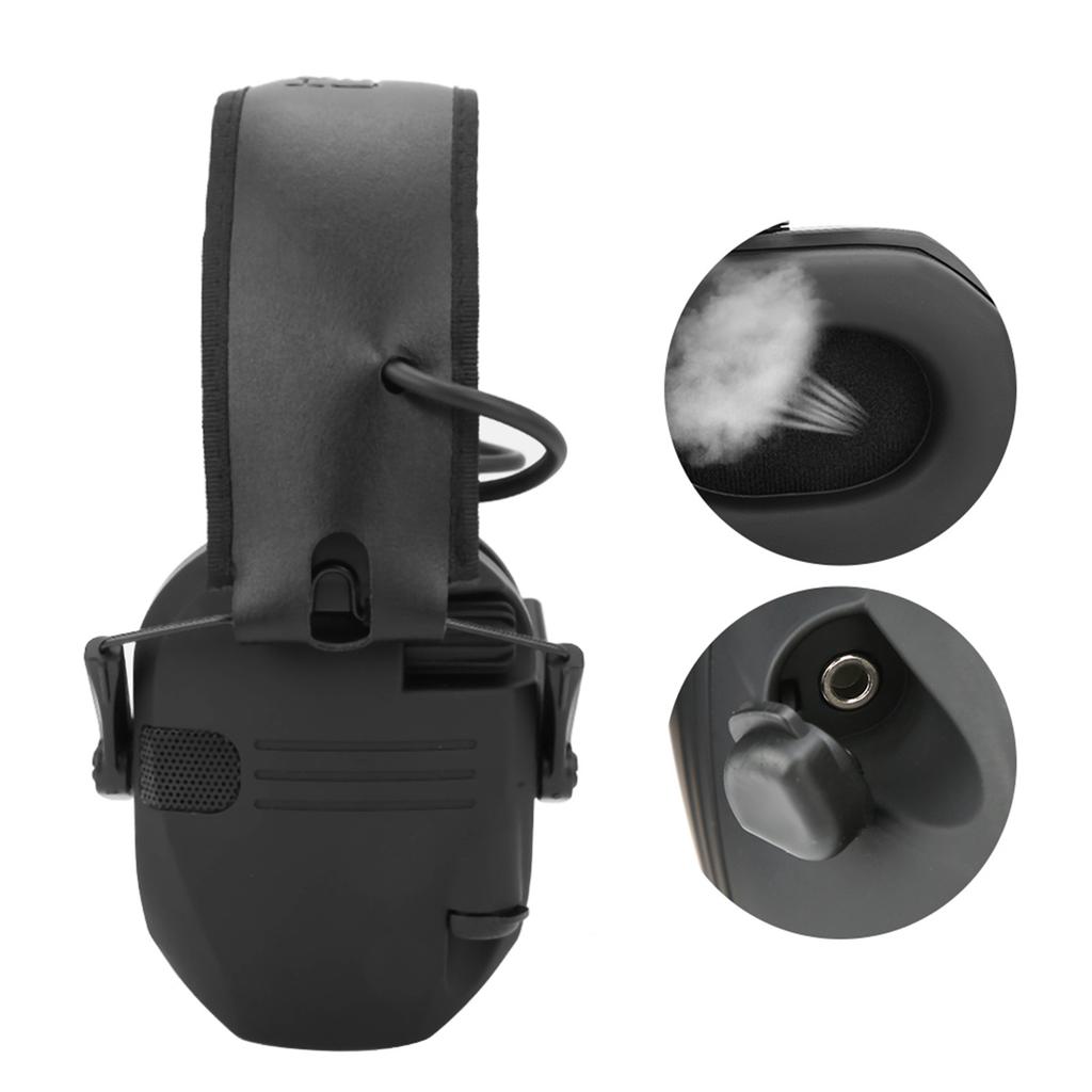 Foldable AntiNoise Earmuffs Soundproof Ear Defenders Protection for Working Hunting