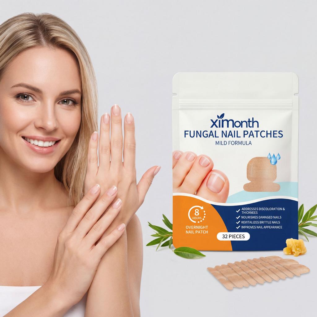 XIMONTH Nagelpflege-Pflaster Leicht Atmungsaktiv Natürliche Passform Glänzendes Finish Täglich Praktisch Nagel-Pflaster 30 Packungen