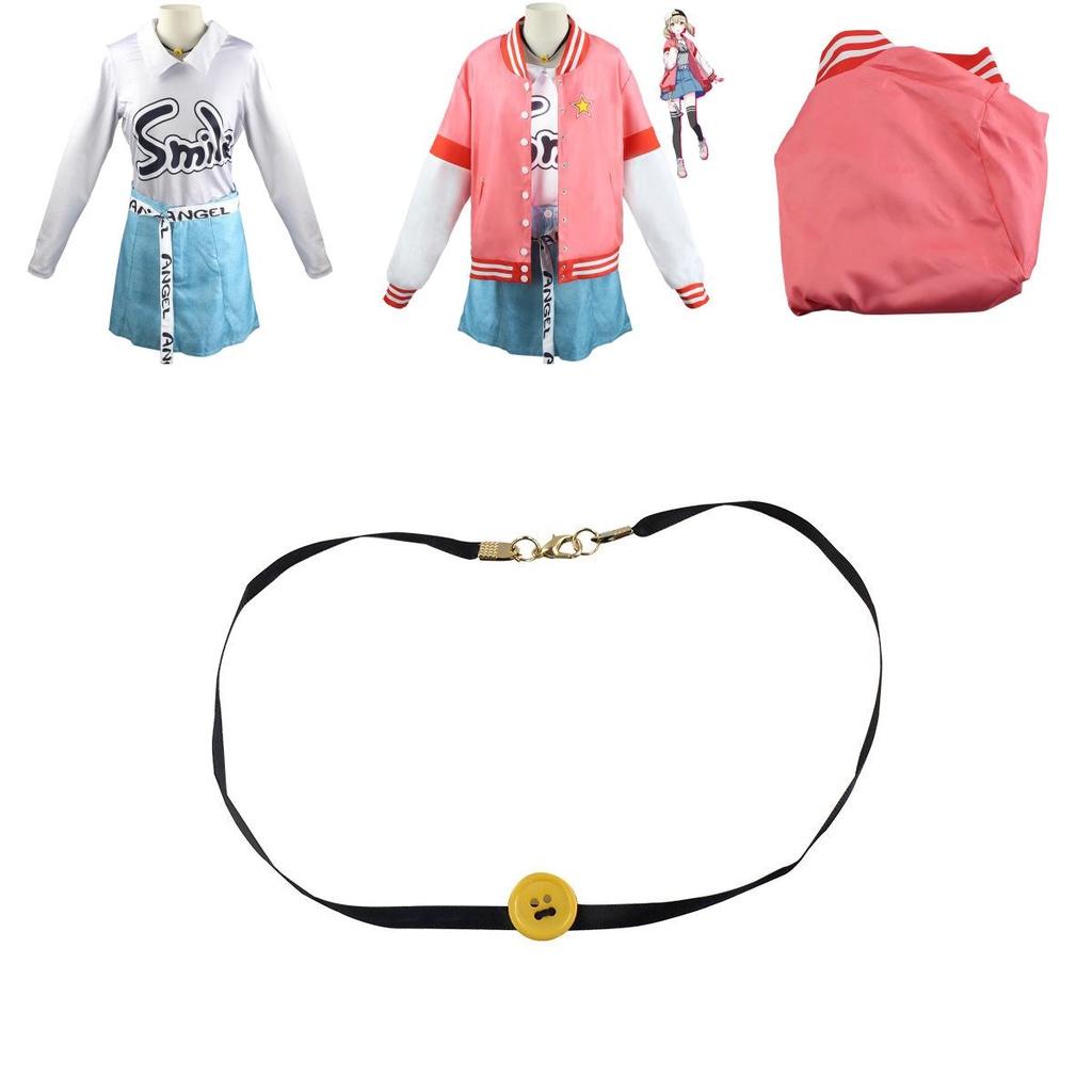 Project Sekai Colorful Stage Azusawa Kohane Cosplay Kostüm Set Polyester Exquisit Und Schön Xs-xxxl