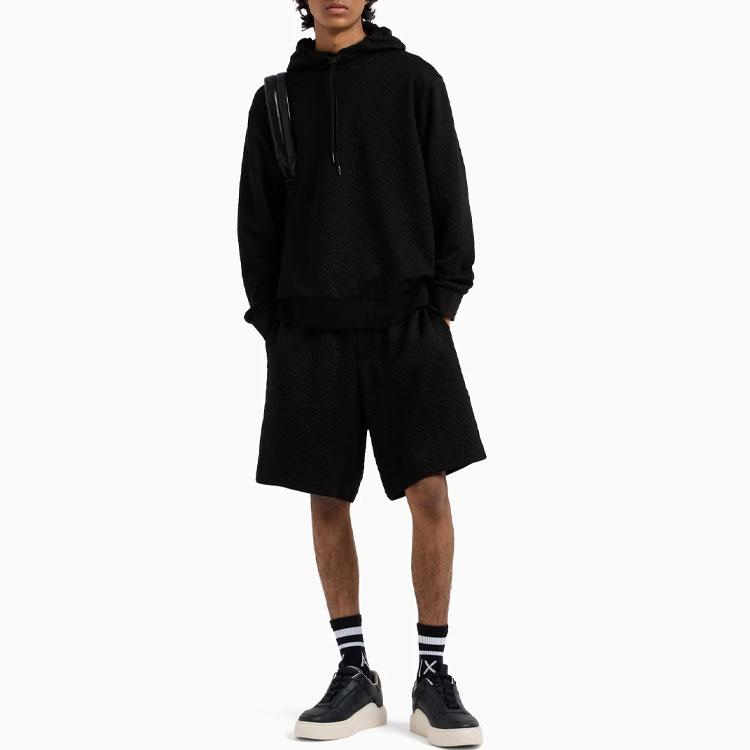 EMPORIO ARMANI SS25 Casual Shorts Men's Black XM000476-AF13037-FC013