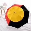 Aboriginal Flag, Indigenous Australia Automatic Opening and Closing, 8 rib Structure Portable Umbrella, Suitable for Men and Women in All Se