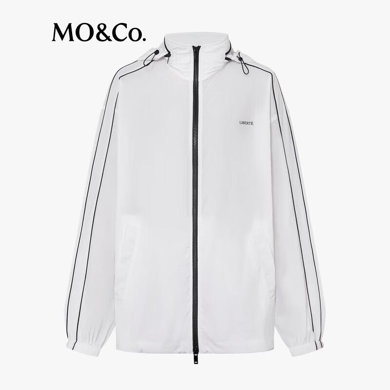 MO&Co. Qin Lan Collection UPF50+ Sun Protection Hooded Windbreaker Jacket