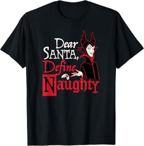 Villains Holiday Maleficent Dear Santa Define Naughty Size S 4xl S