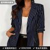 Blazer pentru Femei Mărimi Mari S cu Mânecă Lungă, un Nasture, Casual de Afaceri, Îmbrăcăminte Exterioară