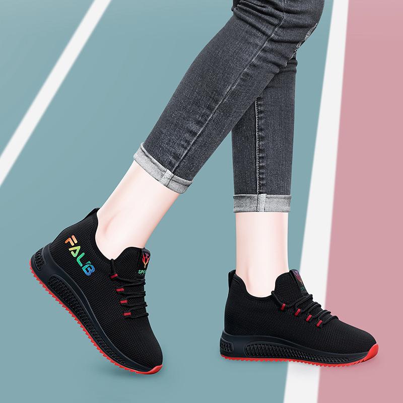 Summer mesh casual women's shoes soft-soled sports shoes dancing walking shoes women's shoes