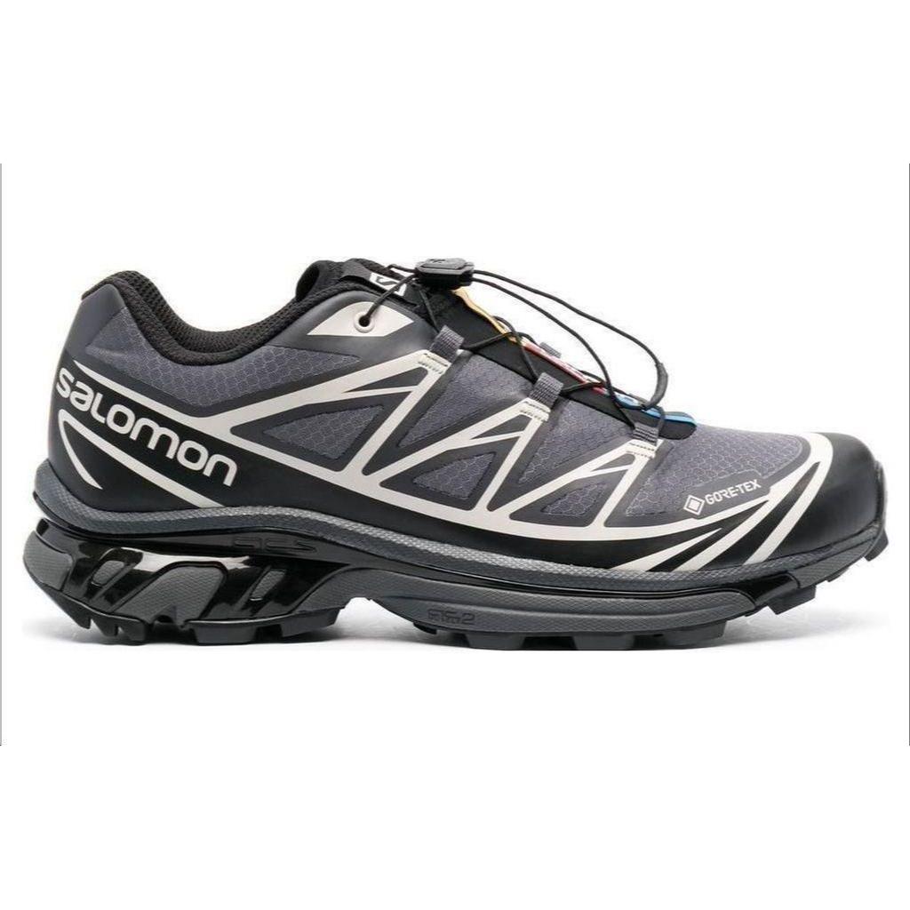 SALOMON Xt-6 Gore-Tex Versatile Comfortable Low-Top Outdoor Functional Shoes Men Shoes L41663500000BLACK