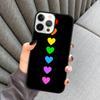 Heart Rainbow Gay Pride LGBT Phone Case For iPhone 17 Air 16 16e 15 13 14 Pro Max 11 12 Plus 2022 MAX Shell Cover