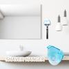 Reusable Razor Suction Hooks Vacuum Suction Cup Shaver Holder Towel Toothbrush Wall Hanger Dustproof Hooks 53x50x30cm