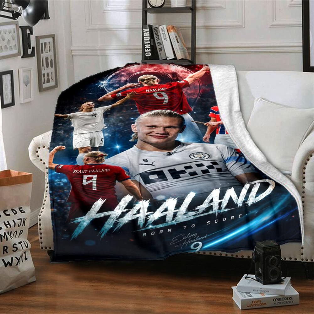 Fußball Feier Moment Decke Ultra-Weich Geeignet für Bettwäsche Bett Picknicks für Alle Anlässe Modern Perfektes Geschenk für Verwandte und Freunde