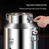 Yuzhuxun 11L Stainless Steel Food Grade Oil Storage Dispenser with Faucet