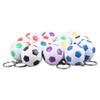 14pcs Pull On Closure Soccer Keychains PP Football Keyrings Soccer Key Chain  Bag Decoration