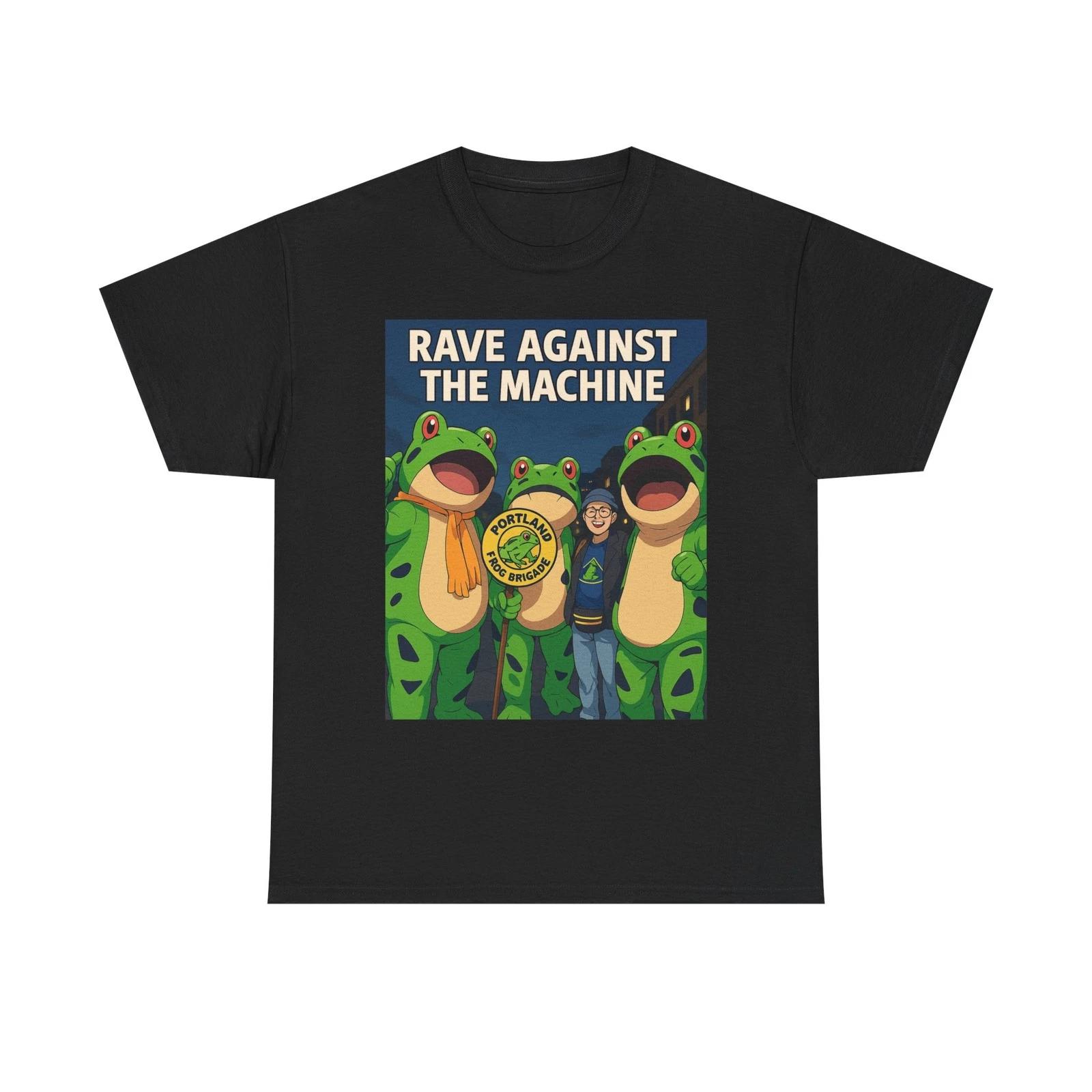 PORTLAND FREEDOM FROG Ice T-shirt Anti Ice tee Anti Ice Shirt Anti Trump Shirt 2XL