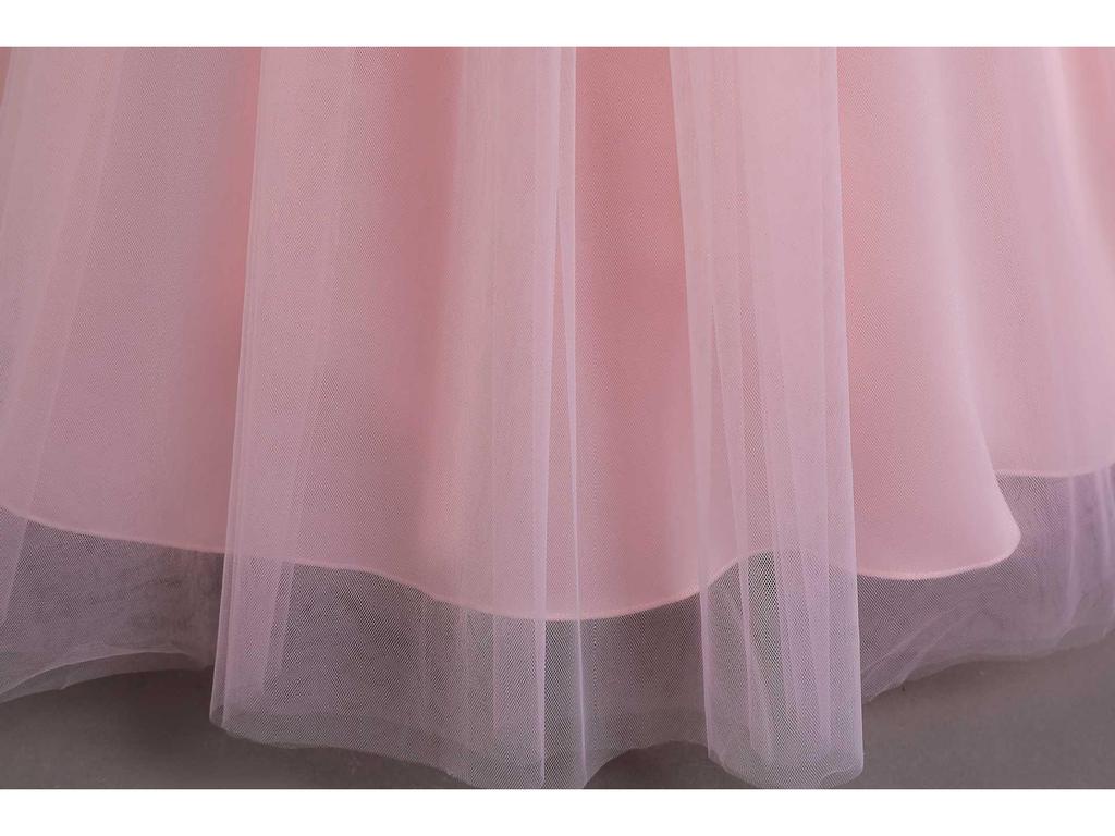 Girls' 2025 Sequin Princess Evening Dress