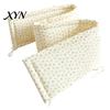Breathable Cotton Crib Liner Bumper Pad for Newborns, Anti-collision Fixed Quilting Durable Bed Surround Liner, Easy Install Soft Protective