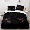 The Living Dead Bedding Set Single Twin Full Queen King Size Zombie Bed Set Aldult Kid Bedroom Duvetcover Sets 3D Anime 016