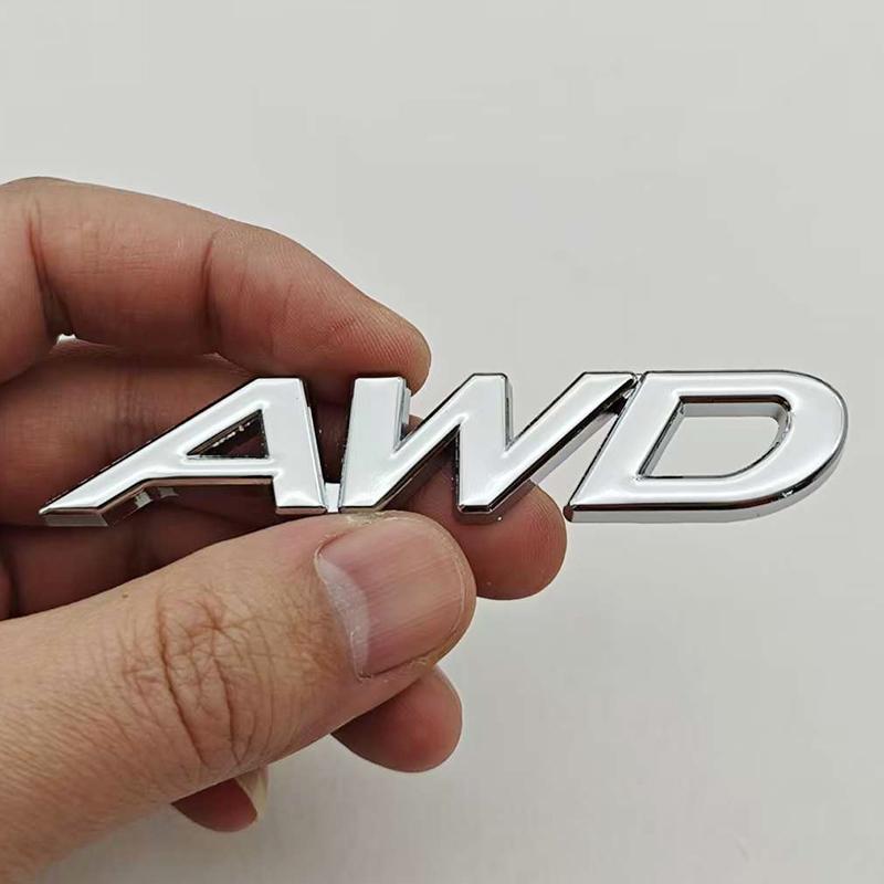 NEW 3D Metal Car Styling AWD Logo Car Body Badge Emblem For Mazda 3 CX-5 CX-3 RX-8 RX- 5 Decals Auto Accessories