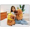 Plush Capybara Bee Toy Cartoon Stuffed Doll Living Room Decoration Gift Kids