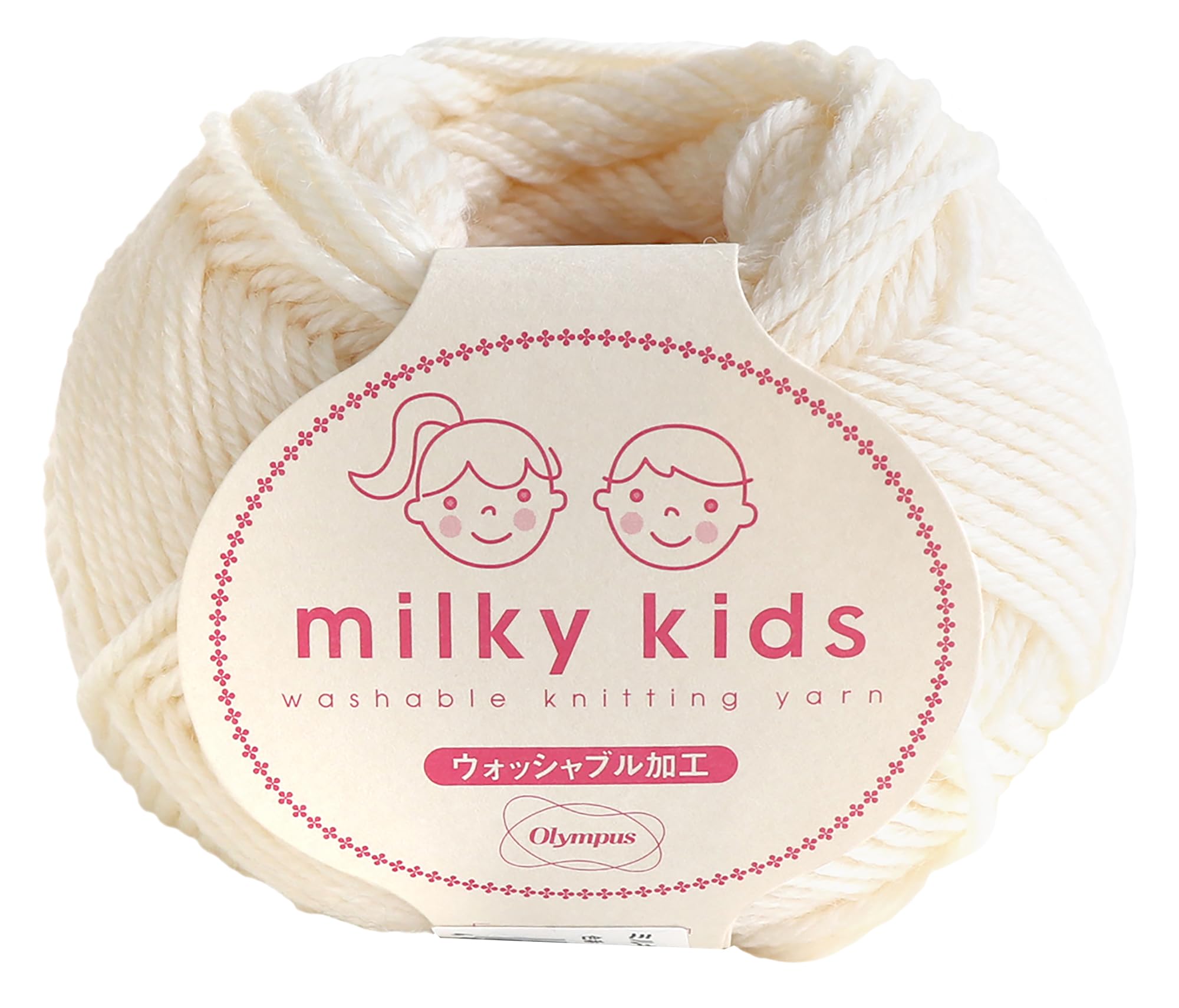 

Olympus Milky Kids Hand Knitting Medium Set of 6 Yarn, Weight, COL. 64, Approx. 40g, 98m,