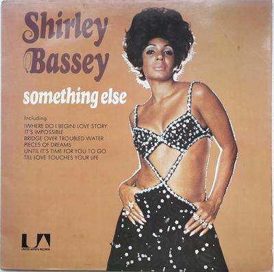 Δίσκος LP SHIRLEY BASSEY - Something Else UAG29149 United Artists  1971 Ηνωμένο Βασίλειο Soul/Funk Μεταχειρισμένος