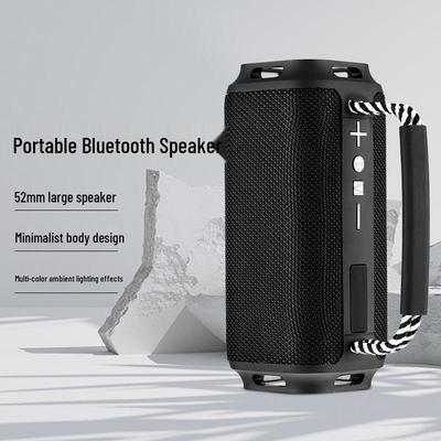 Portable High-Power Mini Bluetooth Speaker with Heavy Bass and Card Slot for Outdoor Use