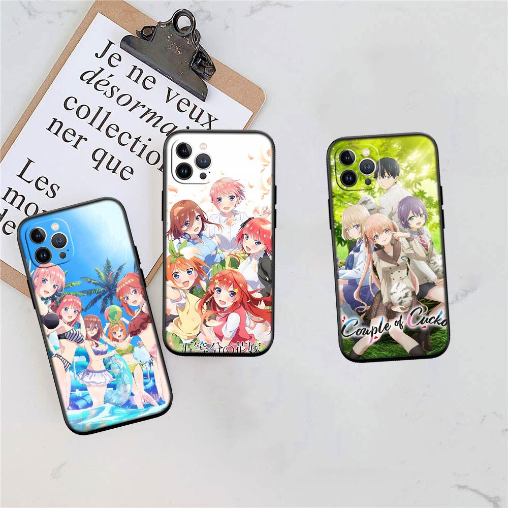 CJ78 Miku Nino Itsuki Nakano Soft Shell Phone Case for iPhone SE X XS XR 11 16E 17 Pro Max Air 8 7 6 6s Plus