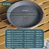 Thickened Extra Large Resin Plastic Flower Pot Base Tray