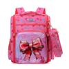 Kids School Backpack Ages 5-8 37cm Cartoon Butterfly Soccer Design Breathable Durable With Ergonomic Curved Straps