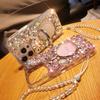 Luxury Perfume Bottle Rhinestone Suitable for IPhone12345promax Mobile Phone Case Apple 16Pro All-inclusive XR/7P