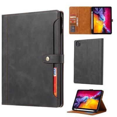 Skirtas iPad Air 5 4 Case 10.9 Prabangus verslo atverčiamas odinis knygos dėklas su kortelių lizdo stovo dangteliu, skirtas iPad Pro 11 12.9 Mini 4