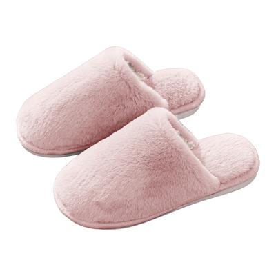 Women's Plush Slippers Solid Color Slippers Casual Home Indoor Cotton Slippers Womens House Slippers Size 9