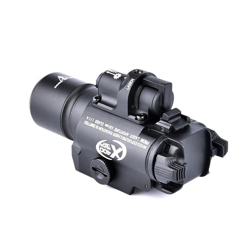X400 Tactical LED Flashlight with Laser Sight