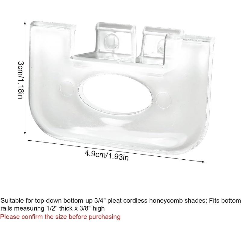 Cordless Honeycomb Shade Lift Handle Replacement Accessory Compatible with Graber Bali Blinds Easy Install Durable Control Lever