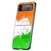 Ireland Flag Phone Case For Samsung Galaxy Z Flip 3 4 5 6 7 Hard Black Folding PC For Samsung Z Flip3 Flip4 Flip5 Cover