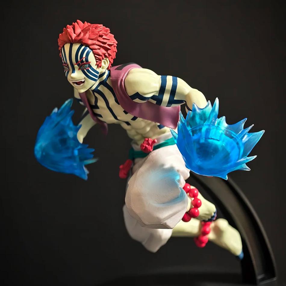 Demon Slayer Anime Action Figure - Akaza PVC Model Toys Kimetsu No Yaiba Warriors Action Figure Model Toys